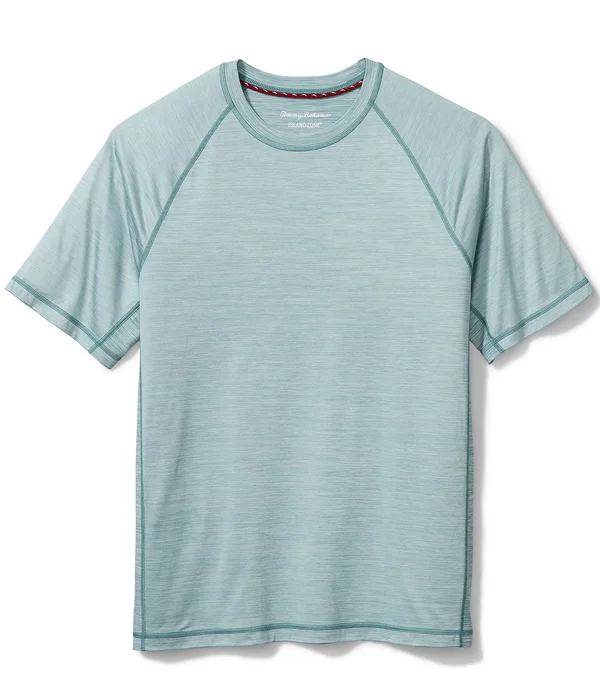 Tommy Bahama Delray IslandZone Crewneck T-Shirt - Iced Aqua