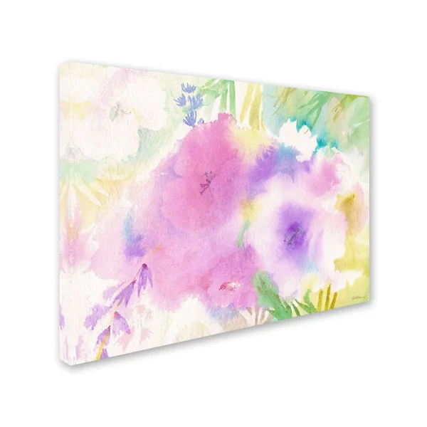 Trademark Global Sheila Golden &Purple Magic& Canvas Art