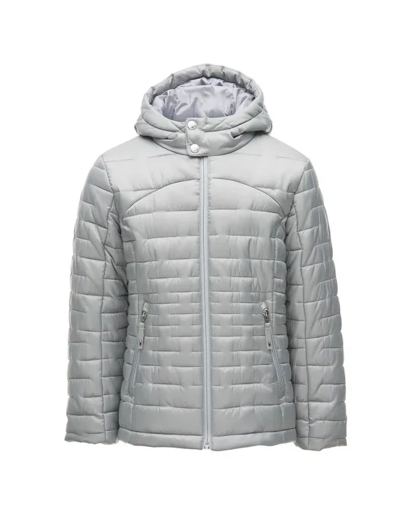 Spyder Girls& Edyn Hoody Insulated Jacket - XL - Silver, Silver