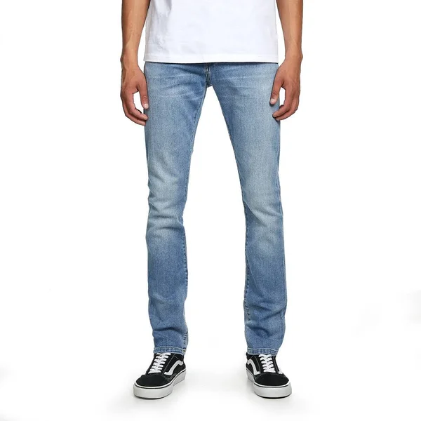 Carhartt WIP Rebel Pant Spicer Blue Stretch Denim, 11.75 oz - Blue - 34/34 - Men