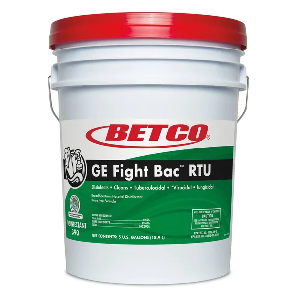 Betco GE Fight-Bac RTU Disinfectant - 5 Gallons - ODFN9858571