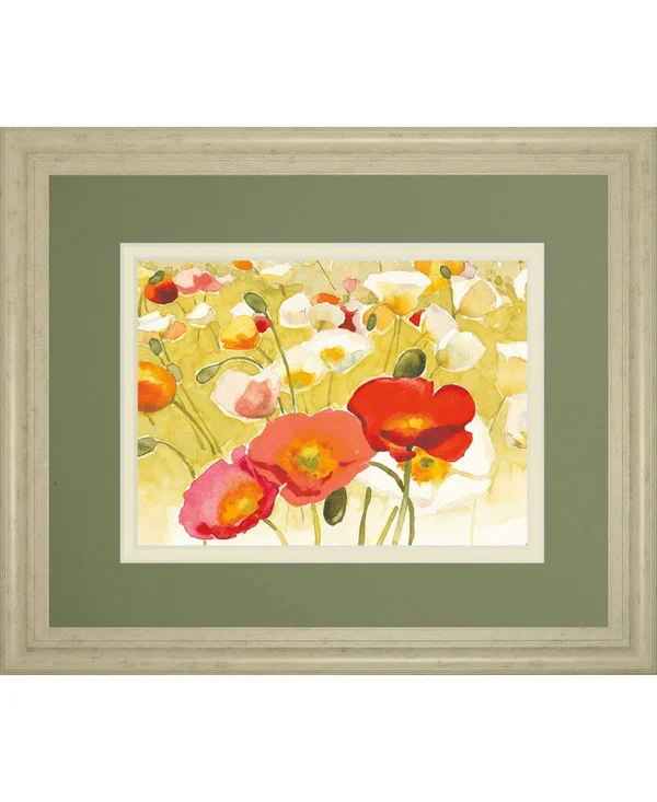 Classy Art DM5768 34 x 40 in. My Iceland Plot I by Novak Framed Print Wall Art