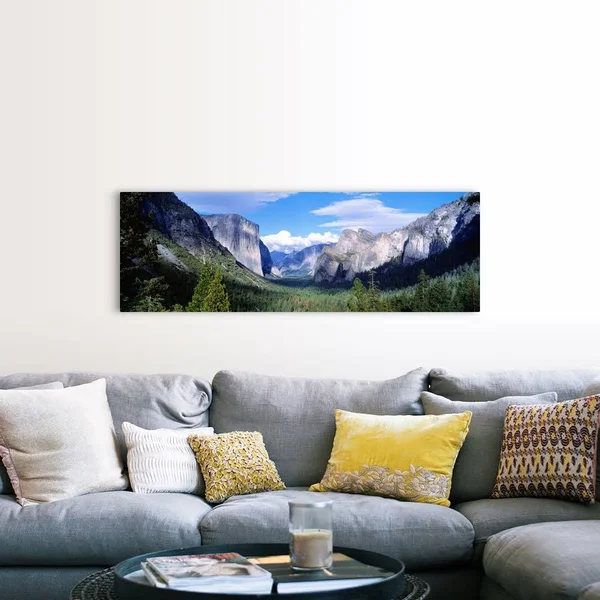 Yosemite National Park CA, Canvas Wall Art, 60x20, Great Big Canvas
