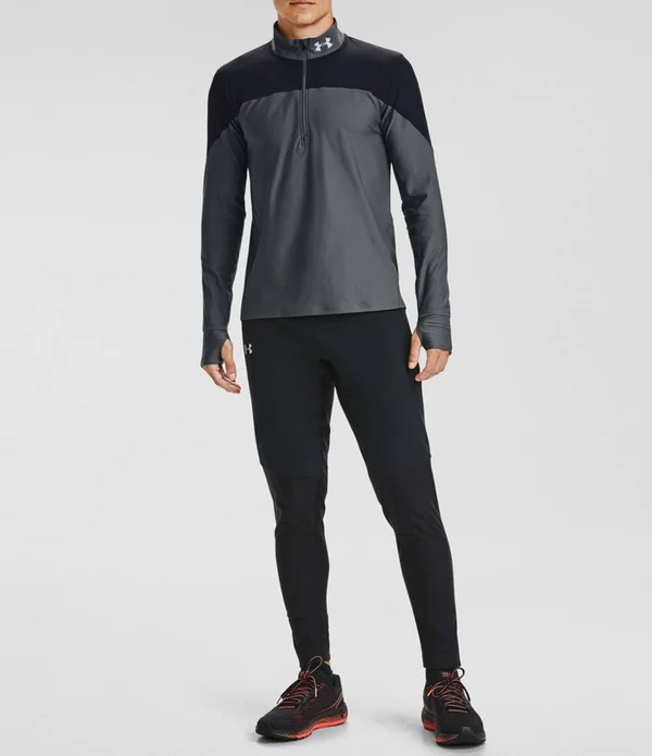 Under Armour Qualifier Half Zip Top - Blue - Medium