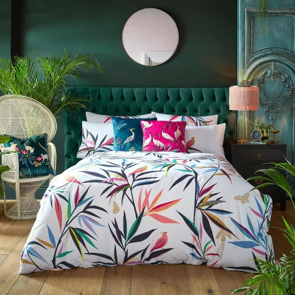 Sara Miller - Heron Pillow - 50x50cm - Pink