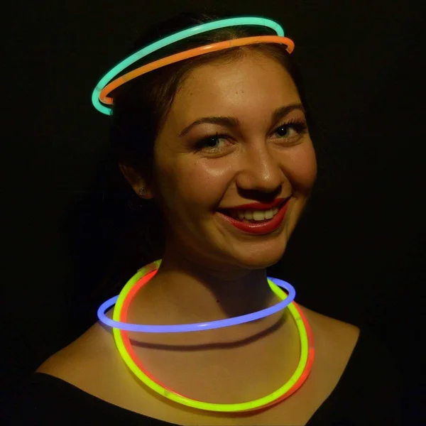 200 Glow Sticks Bulk Wholesale Necklaces - 22 Glow Stick Necklaces+200 Free Glow
