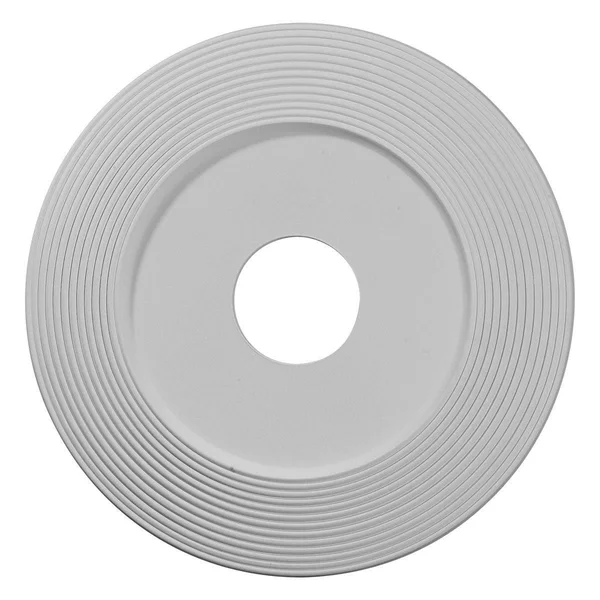 Ekena Millwork CM16ADBBS 16 1/8x22OD x 3 5/8x22ID x 1x22P Adonis Ceiling Medallion (Fits Canopies Up to 10 1/4x22) - Hand-Painted