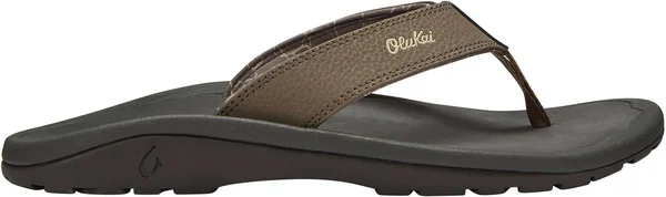 Olukai Men's Ohana Sandals, 13, Banyan/Island Salt