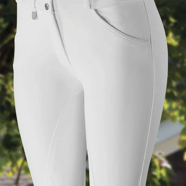 Horze Grand Prix Women's Leather Full Seat Breeches - 24 - Black