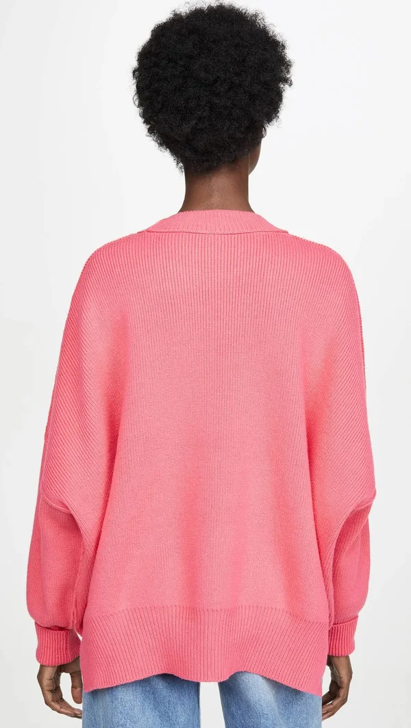 Free People Pink Easy Street Tunic
