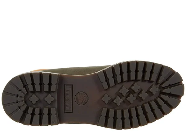 Timberland Men 6-Inch Premium Waterproof Boots Green 9.5
