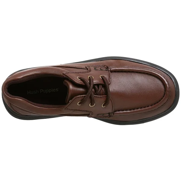 Hush Puppies Men's Gus Leather Shoes, Tan, 8