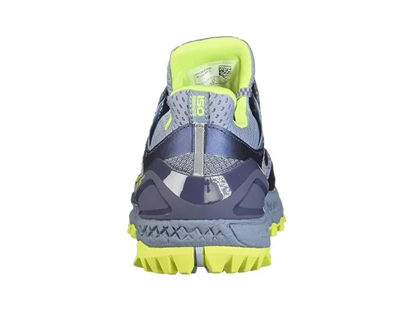 Saucony Women's Xodus ISO 3 Trail Running Shoe, Size: 12 B(M) US, Grey/Citron