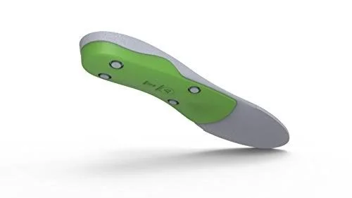 Superfeet Green Insoles, Professional-Grade High Arch Orthotic Insert for Maximum SUPPORT, Unisex, Green, Size: F11.5-13