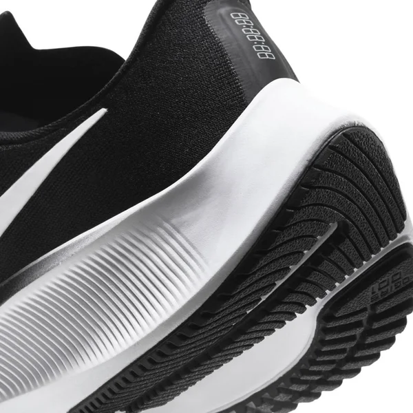 Nike Air Zoom Pegasus 37 GS Running Shoe - Black - 1.5 M