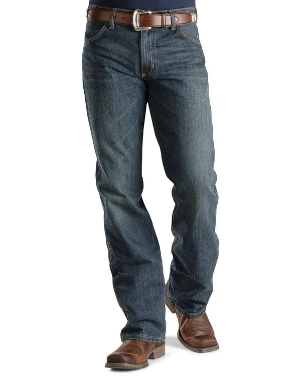 Wrangler Men's Retro Slim Boot Jean - River Wash