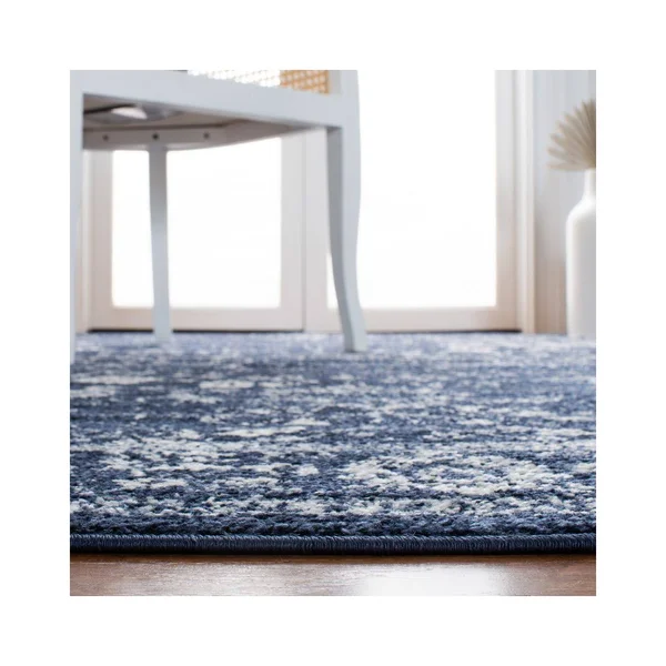 Safavieh Adirondack Rug Collection ADR109N - Navy - Ivory - 6& x 9&