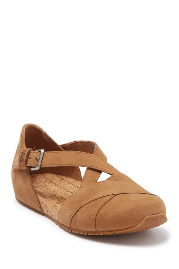 Teva Women's Mahonia Mary Jane in Chipmunk, Size 9