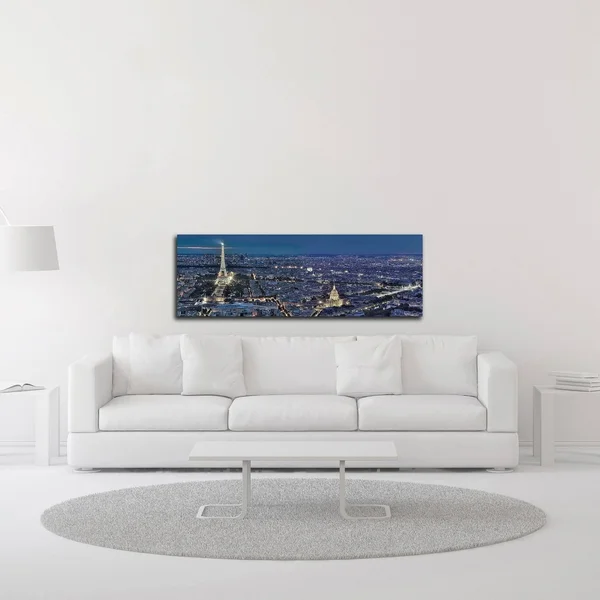 16x22 x 48x22 Paris Le Nuit NO. 1 by Alan Blaustein Print on Canvas