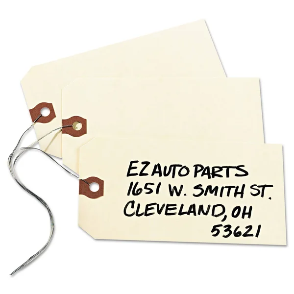 Avery Wired Manila Shipping Tags