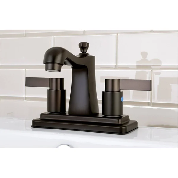 Kingston Brass FB4641NDL 4x22 Centerset Bathroom Faucet - Polished Chrome