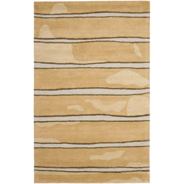 Safavieh Martha Stewart Msr3617B 2&3x22 x 10&0x22 Runner Toffee Gold Area Rug