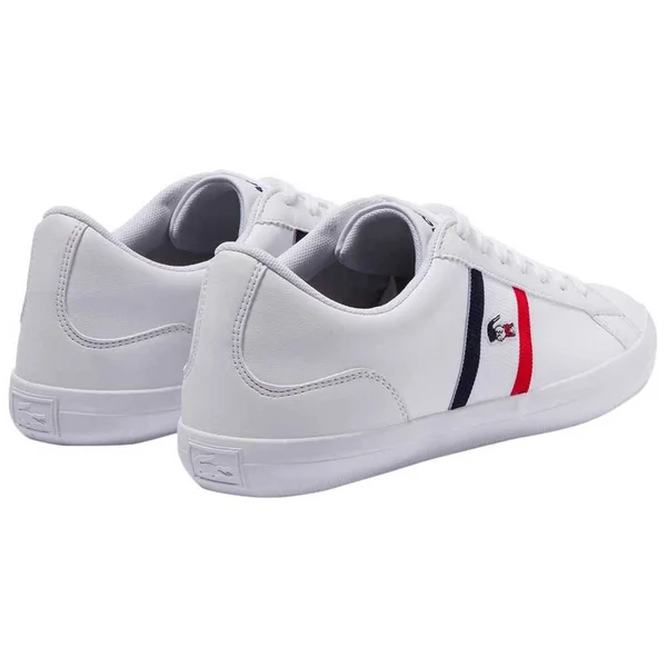 Mens Lacoste Lerond Tri Trainers - White