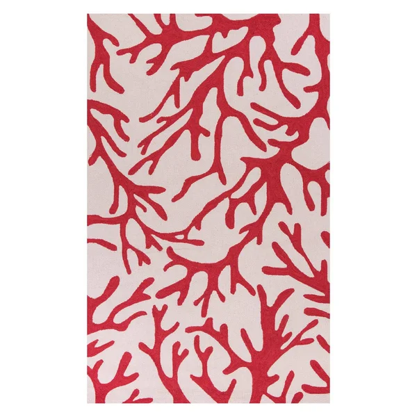 Kas Sonesta 2038 Coral 3&3x22 x 5&3x22 Ivory - Rust Area Rug