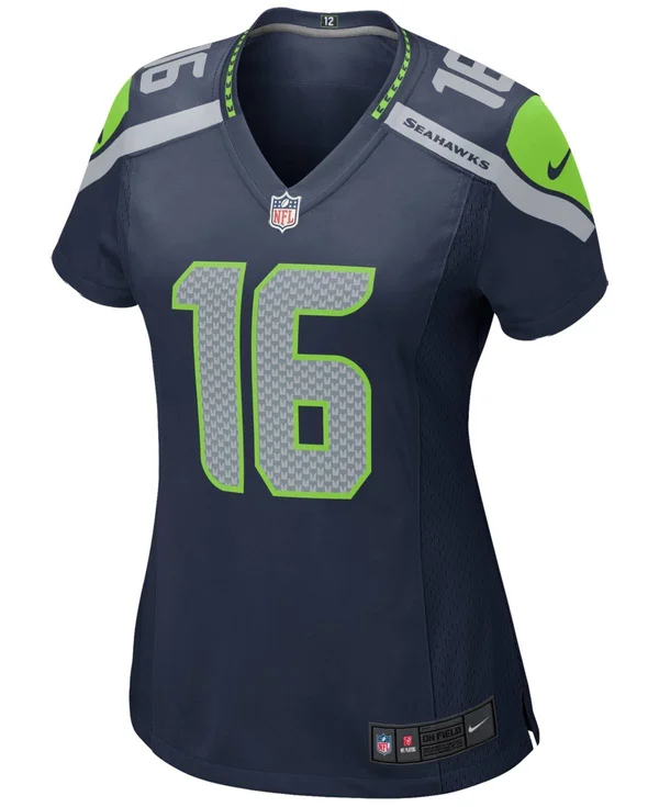 Nike Women's Tyler Lockett Seattle Seahawks Game Jersey - Navy