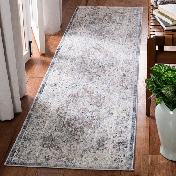Safavieh History Rug Collection HIS587H - Grey, Light Grey - 9& x 12&