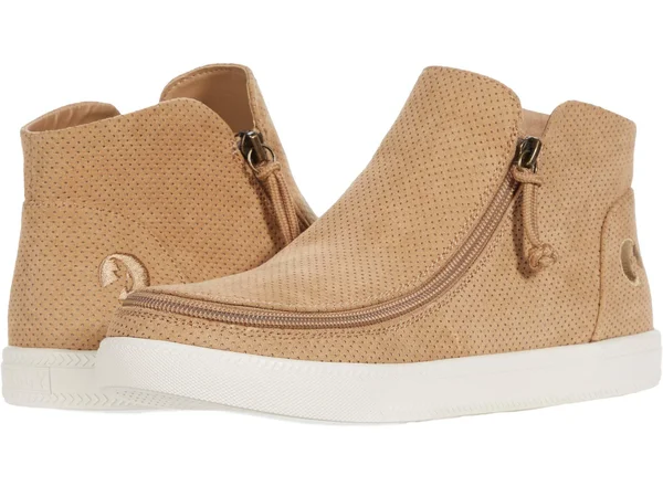Billy Footwear Sneaker Mid Top Women's Shoes Tan : 6 M