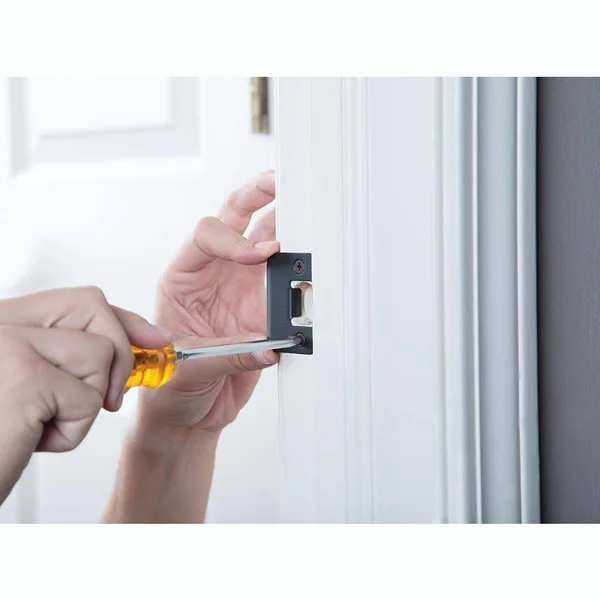 Schlage F40 Latitude with Greenwich Rose Privacy Lock Aged Bronze Finish
