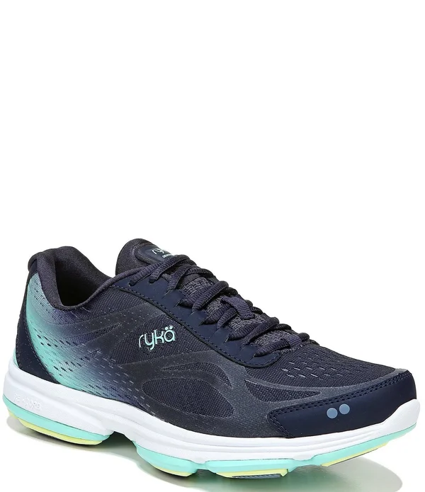 Ryka Women's Devotion Plus 2 Walking Shoe - Size: 9.5, Navy Blazer