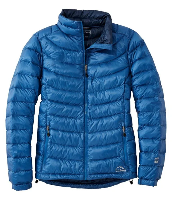Women's Ultralight 850 Down Jacket Blue Medium - L.L.Bean