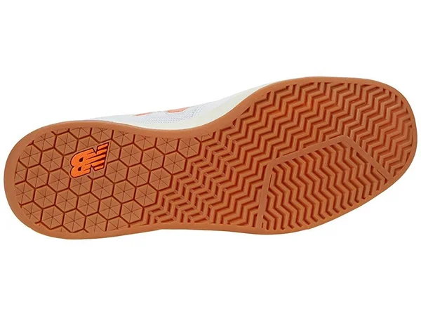 New Balance 440 Shoes - White/Orange - 11.5