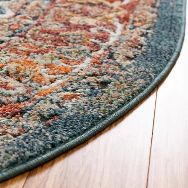 Unique Loom Isabella Rossellini Area Rug (5& 0 x 8& 0 Oval - Rust Red)