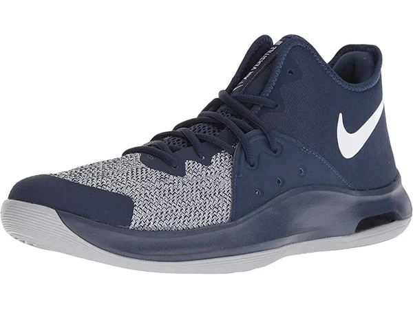 Nike Air Versitile III Adult Basketball Shoes, M13W14.5, Midnight Navy White