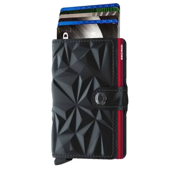 Secrid - Miniwallet Prism, Black-Red