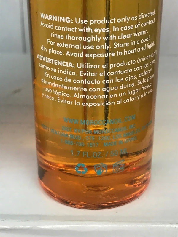 Moroccanoil Pure Argan Oil - 1.7 oz bottle