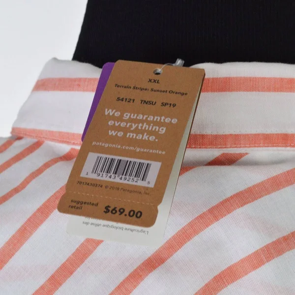 Patagonia Men's Lightweight Bluffside Shirt Orange XXL