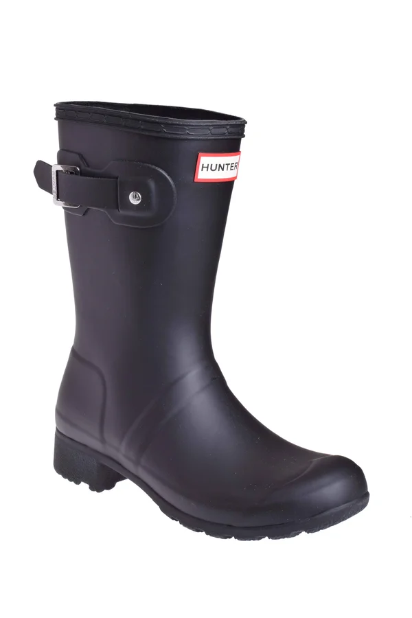 Hunter Women's Original Tour Short Rain Boots - Black