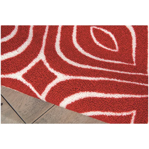 Nourison Enhance Paprika Area Rug - 5& x 7&