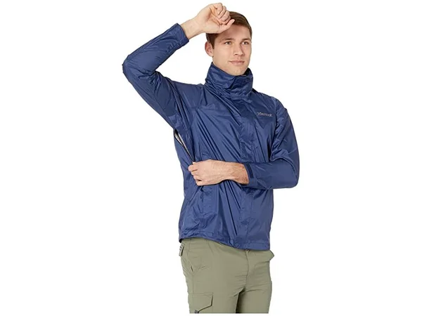 Marmot Men's PreCip Eco Jacket - M - Arctic Navy