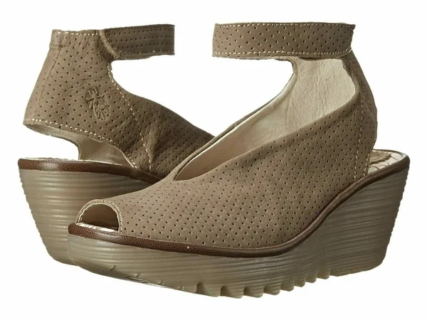 Fly London YALA Perf (Khaki Cupido/Mousse) Women's Shoes