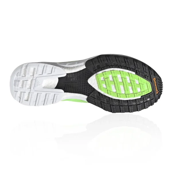 Adidas Adizero Adios 5 Boost Mens Running Shoes - Green-10.5