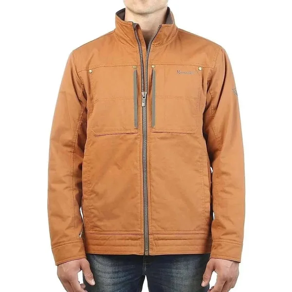 Moosejaw Men's Cadieux Insulated Canvas Jacket - Size: Medium Tall, Beige