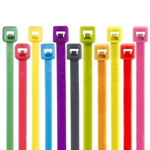 Colored Cable Ties, 50#, 14