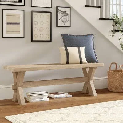 Livermore Wood Bench Birch LANE?