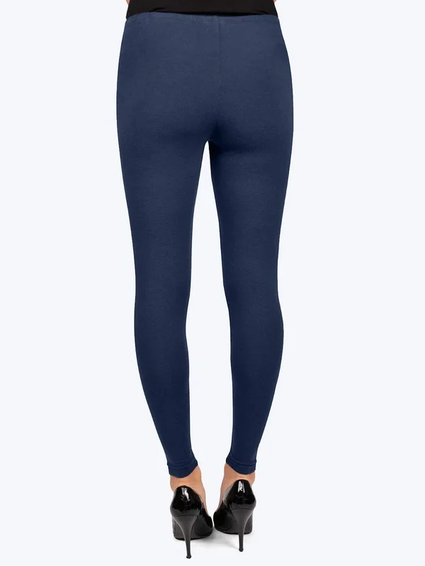 Tencel Whisper Knit Classic Legging- Black - Xs