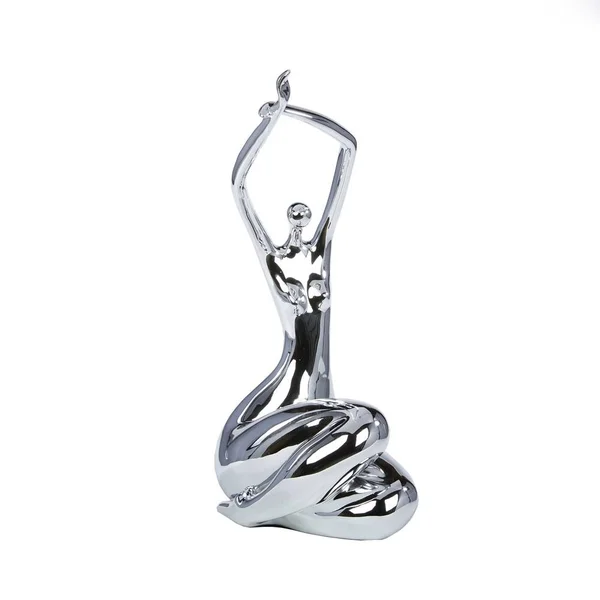 Lady Resin Sculpture Finesse D閏or Color: White